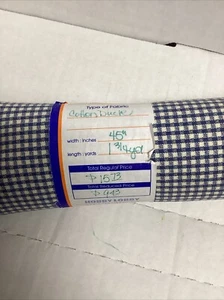 Blue Hobby Lobby 1 3/4 Yd Cotton Material, Cloth, Crafts, Sew - Picture 1 of 4
