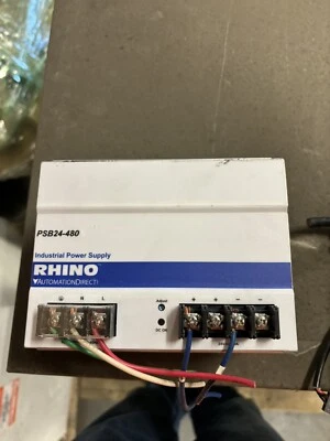 Automation Direct Rhino PSB24-480 Power Supply 500VAC 3PH USED - Image 1 of 2