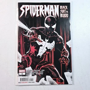 Marvel Comics Spider-Man: Traje Negro y Cubierta de Sangre 1A (Nuevo 9.4) 2024 - Imagen 1 de 1