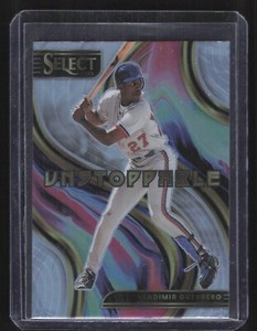 2023 Panini Select Vladimir Guerrero Jr Unstoppable Silver Prizm SU13