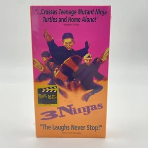 3 Ninjas VHS 📼 Rare Factory Sealed Brand New 1st Print - Near Mint Condition - Picture 1 of 7
