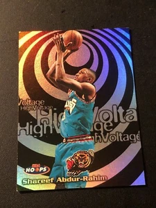 1997-98 NBA Hoops High Voltage Shareef Abdur-Rahim #6HV - Picture 1 of 2