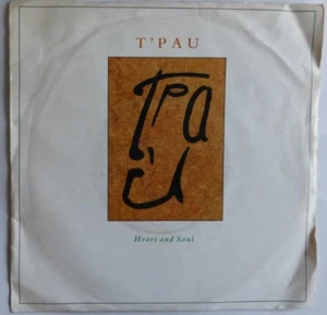 T'PAU - HEART AND SOUL 1987 7" VINYL SINGLE. SRN 41. - Picture 1 of 4