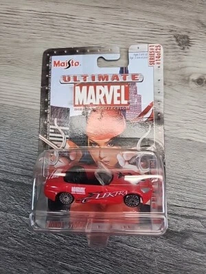 Maisto Ultimate Marvel Series 1 #14 of 25 Elektra Honda S2000 | 16 - Image 1 of 4