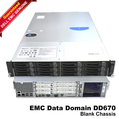 Dell EMC DD670 Data Domain Storage System Metal Chassis Only P-X-670-CHSX1 - Image 1 of 4