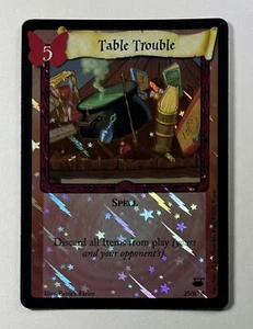 Harry Potter TCG TABLE TROUBLE Holo Foil 25/80 WOTC Diagon Alley Rare MP - Picture 1 of 3
