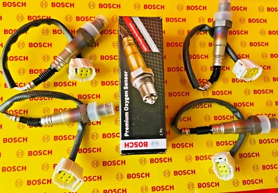 SET 4 BOSCH Oxygen Sensor for 04-18 Grand Cherokee 3.6L 3.7L 4.7L 5.7L 6.4L BULK - Image 1 of 4