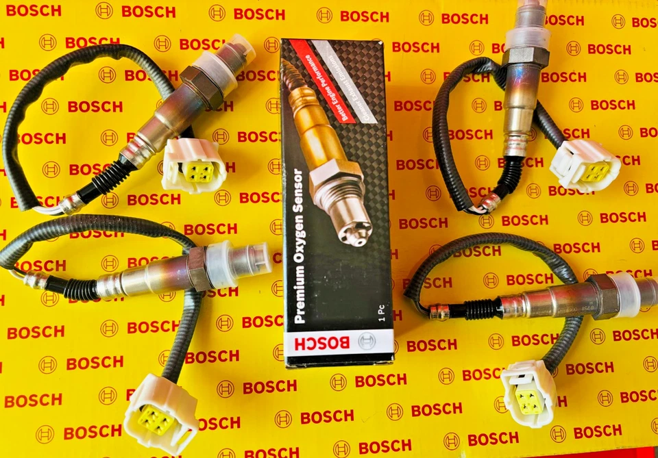 SET 4 BOSCH Oxygen Sensor for 04-18 Grand Cherokee 3.6L 3.7L 4.7L 5.7L 6.4L BULK - Image 1 of 4