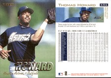 Thomas Howard 1997 Fleer #596 Card Houston Astros