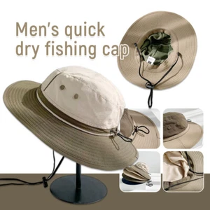 Oversize Men Quick Drying Bucket Hat for Big/Large Head Summer Beach Sun Cap - Picture 1 of 24