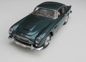 Danbury/Franklin mint 1:24 1964 Aston Martin db5 Aegean blue Classic model 118 - Picture 1 of 11
