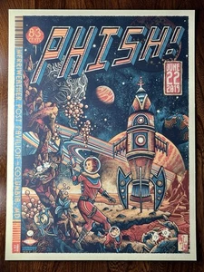 PHISH 2019 MERRIWEATHER COLUMBIA KONZERT POSTER SAMSTAG 22.06.2019 NEUWERTIG 587/900 - Bild 1 von 8