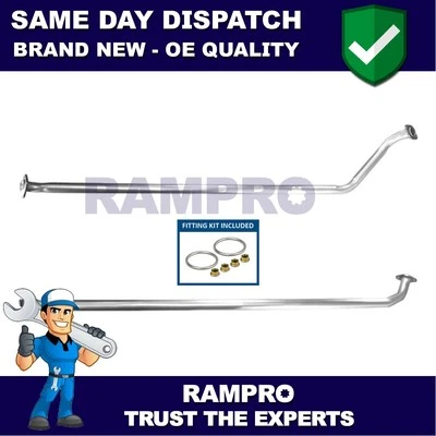 Rampro Rear Pipe + Fitting Kit Fits Suzuki SX4 2013- 1.6 DDiS 1425062M00000 - Image 1 of 4