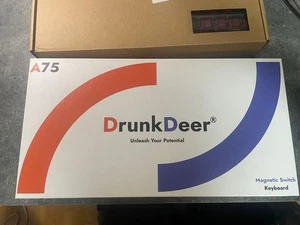 DrunkDeer A75 Mechanical Gaming Keyboard TKL RGB  Used - Picture 1 of 12