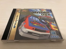 SEGA Saturn Daytona USA AM2 Soft Used Case Scratches Labels Included