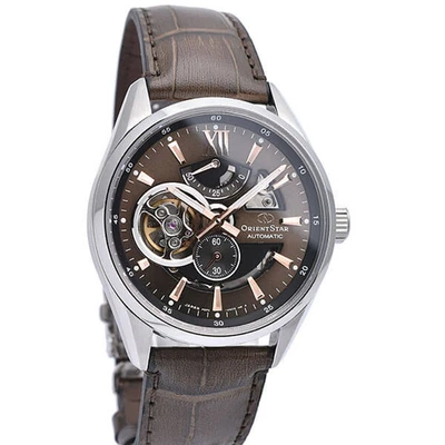 Orient Star RK-AV0008Y Automatic Brown Dial Men's Watch Power Reserve - Image 1 of 4