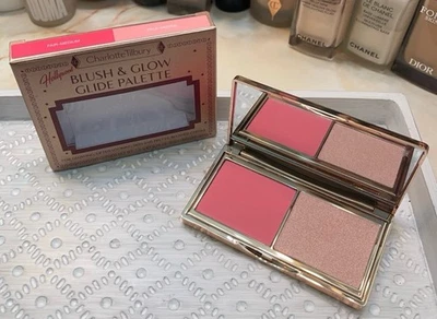 Charlotte Tilbury Hollywood Blush & Glow Glide Palette in Fair-Medium NIB New! - Image 1 of 4