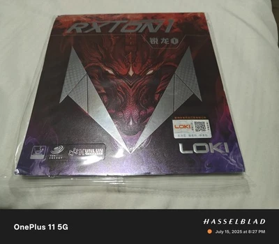 Nueva esponja de goma para tenis de mesa LOKI RXTON I (roja) 2,1 mm Foto 1 de 2