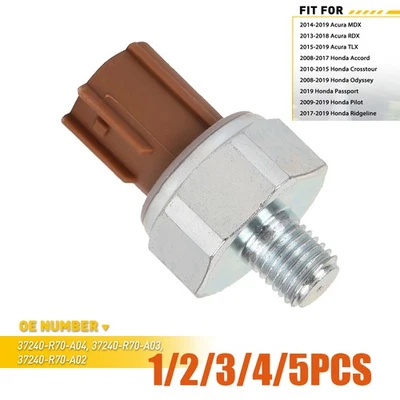 For Honda Odyssey Variable valve Timing VVT Oil Pressure Switch 37240-R70A041-5x - Image 1 of 4