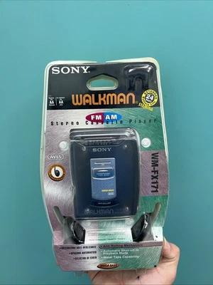 Walkman Sony WM-FX171 Radio Sellada AM/FM Mega Bajo Nuevo Foto 1 de 3