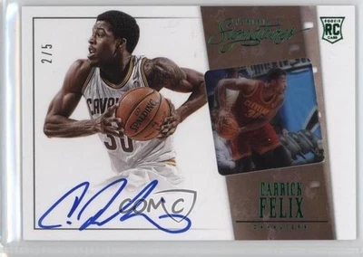2013-14 Panini Signatures Film Rookie Auto Green /5 Carrick Felix #11 Auto RC - Image 1 of 2