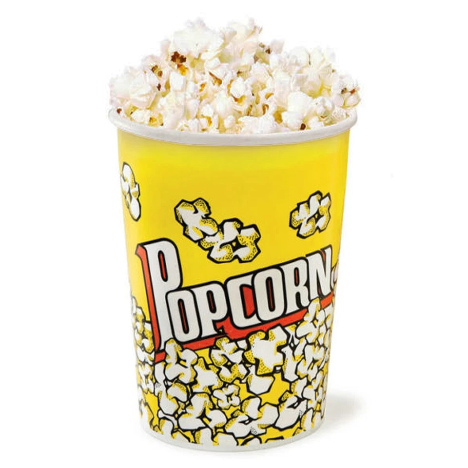 Contenitori di Cartone per Popcorn, 25 pezzi - Immagine 1 di 4