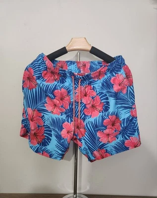 Bañador Pantalones Cortos Ring of Fire Para Hombre Rosa Tropical Flor Novedad Talla Mediana Foto 1 de 4