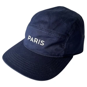 Nike AW84 Tennis Hat Cap Paris Saint Germain Strapback Blue 5panel Swoosh Soccer - Picture 1 of 16
