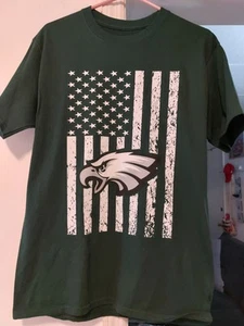 Philadelphia Eagles Hanes Tee Medium - Picture 1 of 5