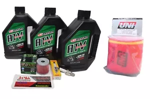 Suzuki LTZ400 Tune Up Oil Change Kit NGK Spark Plug UNI Air Filter LTZ 400 Z400 - Foto 1 di 9