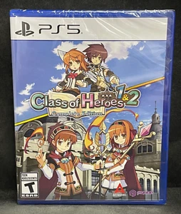 Class of Heroes 1 & 2: Complete Edition (PS5 / PlayStation 5) TOTALMENTE NUEVO - Imagen 1 de 2
