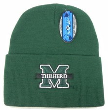 MARSHALL THUNDERING HERD GREEN NCAA BEANIE TOP OF THE WORLD KNIT CAP HAT NWT!