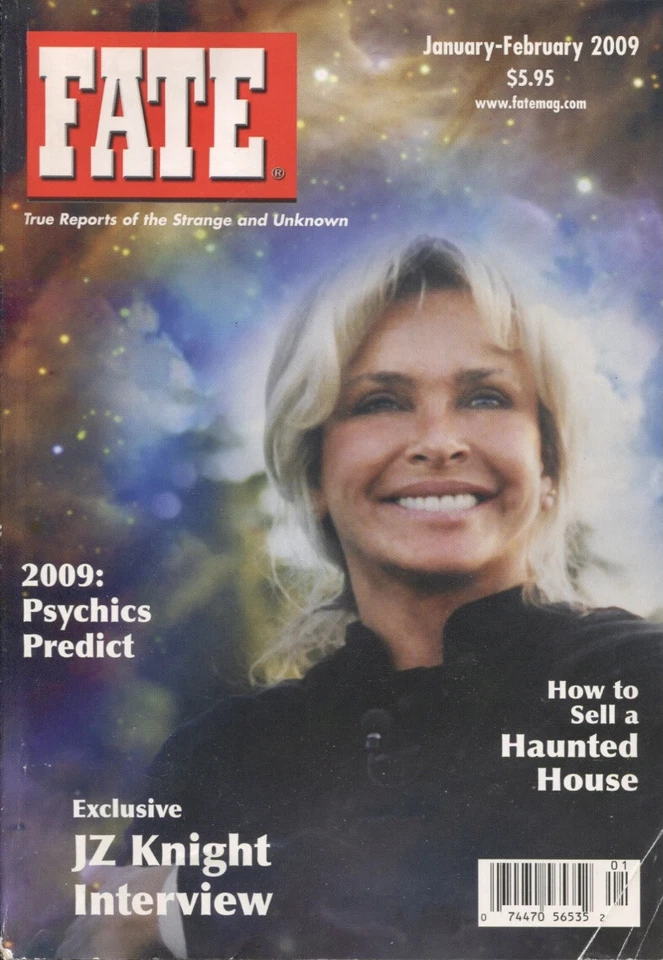 FATE MAGAZINE ~ Jan/Feb 2009 ~ JZ Knight ~ UFOs ~ Ghosts ~ Supernatural ~ D-5-3 - Image 1 of 1