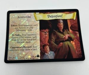 Harry Potter TCG Adventures At Hogwarts Detention Holo Rare # 4/80 - Picture 1 of 3