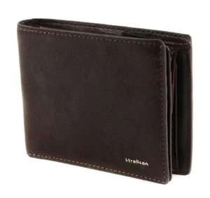 strellson monedero Jefferson Myles BillFold H8 Wallet Dark Brown - Imagen 1 de 4