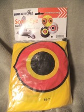 Bird-X Scare-Eye Ballon Bird Deterrent (3 Pack) Yellow, White, Black.Yard Garden