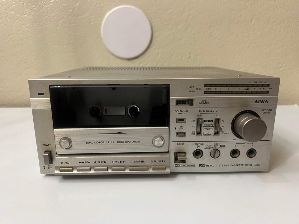 Aiwa Vintage Cassette Decks for sale eBay