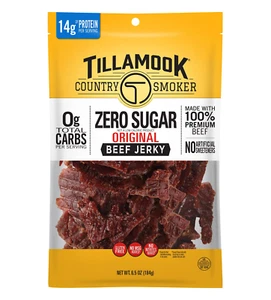 Keto Friendly Zero Sugar Beef Jerky, Original, 6.5 Ounce - Picture 1 of 12