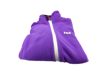 Helly Hansen Daybreaker Fleece Womens Sunburned Purple White Jacket Size XS New - Picture 1 of 4