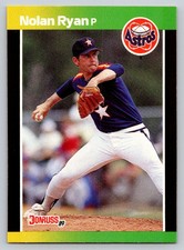 1989 Donruss Baseball Card #154 Nolan Ryan