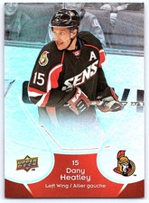 2009-10 Upper Deck McDonald's ! Dany Heatley Ottawa Senators #32