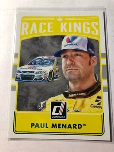 Paul Menard 2017 Panini Donruss NASCAR #20 Race Kings Racing Card Green 009/199 - Bild 1 von 3