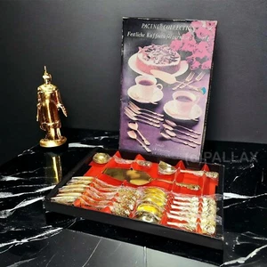 PACINI COLLECTION KAFFEETAFEL-GARNITUR 15-TLG. HILDESHEIMER ROSE GOLD BESTECK - Bild 1 von 3