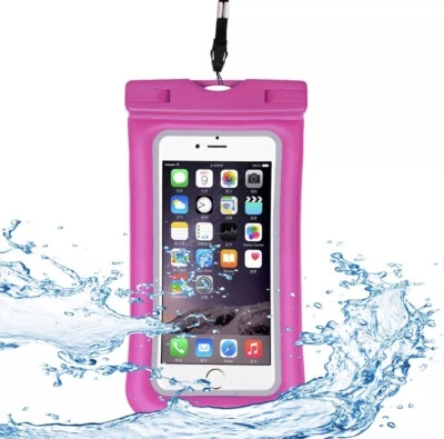 Bolsa Flotante Tzumi 100% Impermeable Serie Flotador ¡¡Funciona con Touch ID!! Rosa Foto 1 de 4
