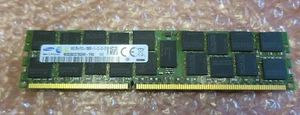 Samsung 16GB DDR3 PC3L-12800R 2Rx4 ECC REG Server Memory Ram M393B2G70QH0-YK0 - Picture 1 of 2
