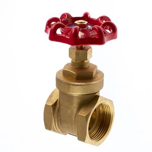 Brass Gate Valves : Sizes 1/2" to 4" BSP - Picture 1 of 1