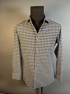 2 Stück Mizzen Main Hemd Herren Medium Trim Fit Leeward Blau Knopfleiste Stretch - Bild 1 von 9