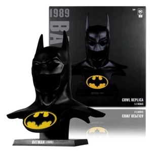 Réplica McFarlane de capucha de Batman 1989 DC Batman escala 1:1 - Imagen 1 de 6
