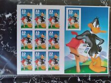 Very Bright Beautiful Collectable Sheet of "Bugs Bunny" 10 Stamps 1999 MNH
