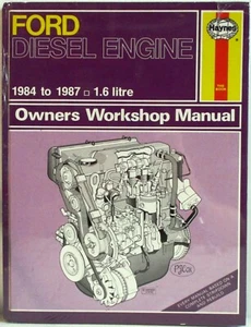 Haynes - Ford Diesel Engine 1984A 1987 ~ Propietario Manual de Taller ~ Usado - Imagen 1 de 7